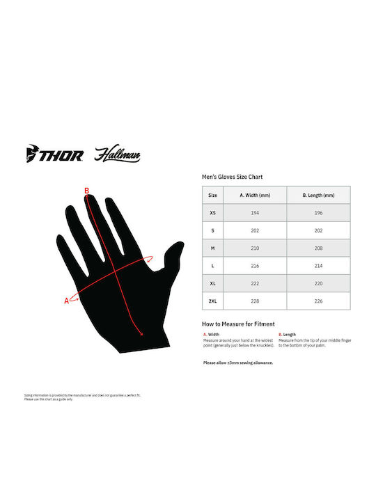 Thor MX Rebound Summer Men's Motocross Gloves Camo/Black