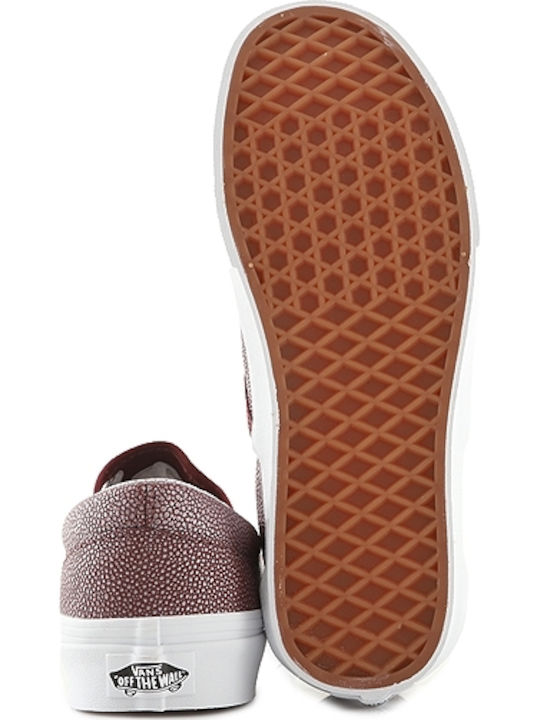 Vans Încălțăminte Sport pentru Copii talpa joasa Slip-on Burgundy