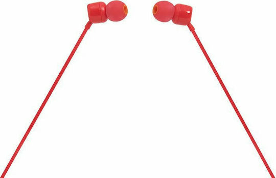 JBL T110 Безжични Стерео с жак 3.5mm Червен