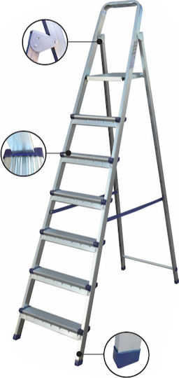 Profal Steel Стълба Желязо с 8+1 Стъпала 270бр