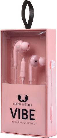 Fresh 'n Rebel Vibe In-ear Handsfree με Βύσμα 3.5mm Ροζ