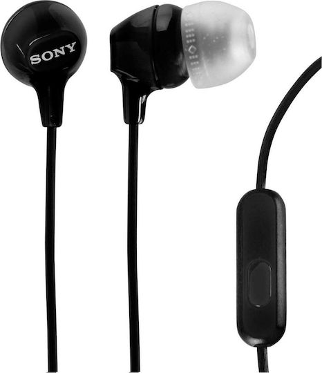 Sony MDR-EX15AP In-ear Handsfree with 3.5mm Connector Black