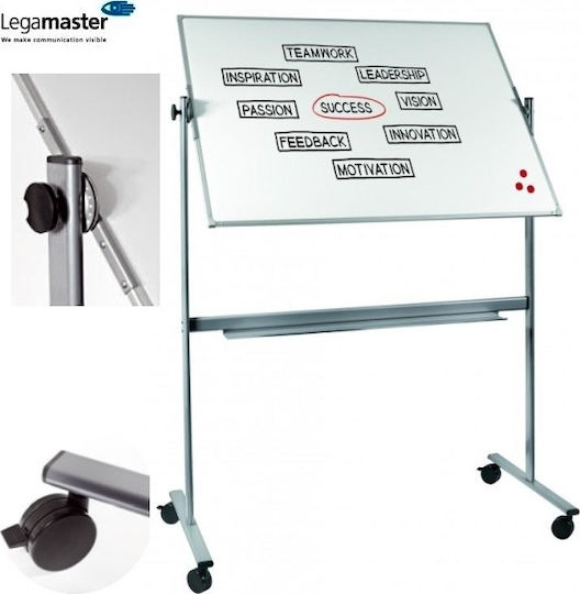 Legamaster Magnetic Tablă marker Tablă de seminar Pe roți Economy 100x150cm