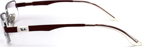 Ray Ban Vintage Metal Prescription Eyeglass Frame Silver RB6156 2603