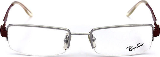 Ray Ban Vintage Metal Prescription Eyeglass Frame Silver RB6156 2603