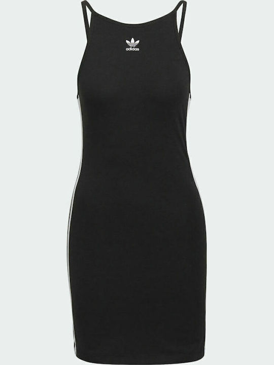 Adicolor Classics Summer Mini Athletic Sleeveless Black Dress