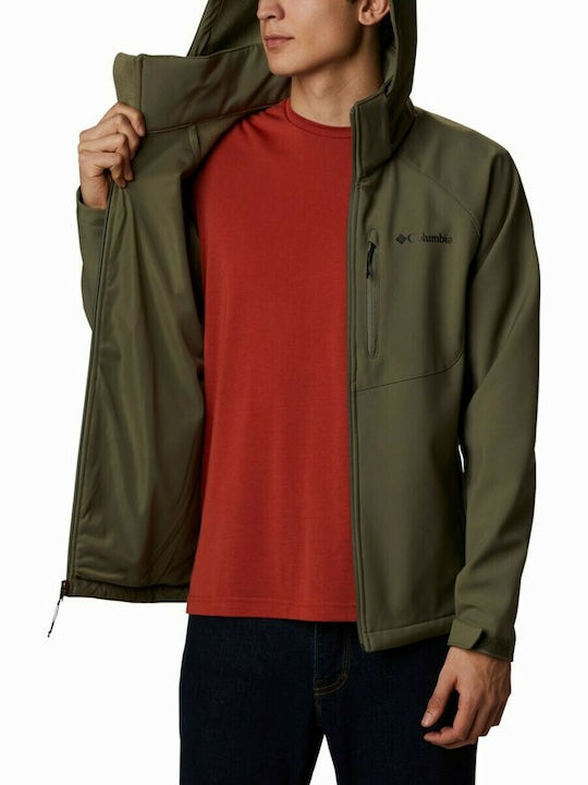 Cascade Ridge II Winter Jacke Softshell Wasserdicht und Winddicht Khaki