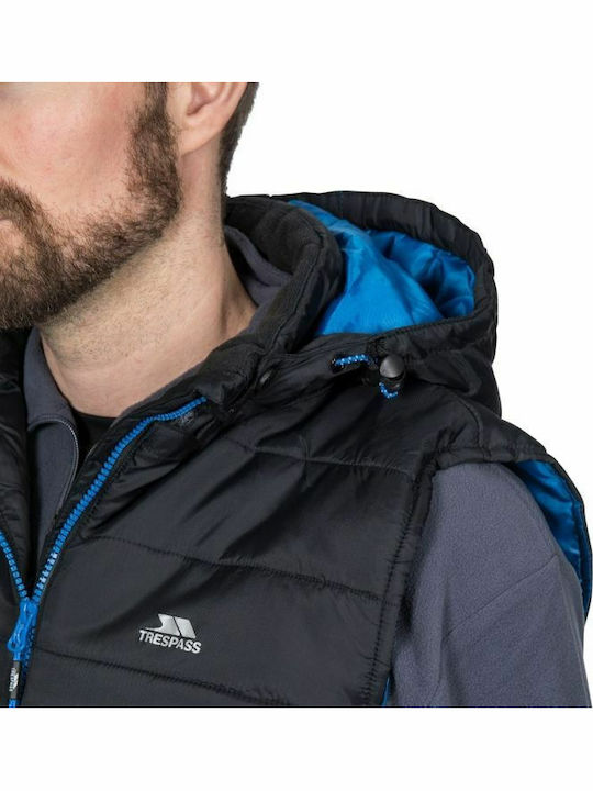 Franklyn Ärmellos Jacke Puffer Schwarz