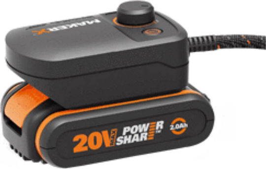 Worx Set Multitool 20V cu 1 baterie 2Ah și husă
