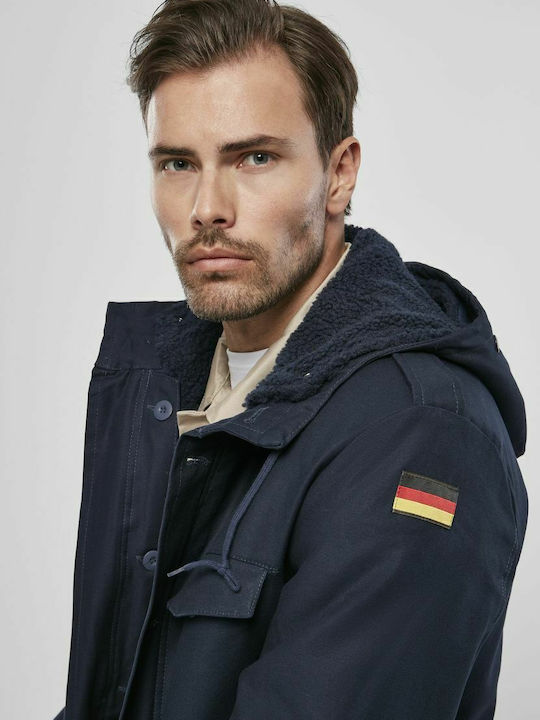 Winter Jacke Parka Marineblau