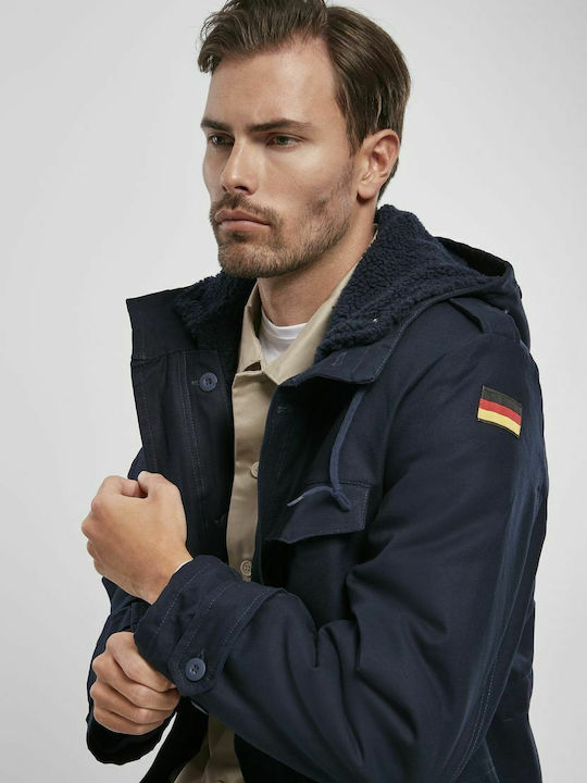 Winter Jacke Parka Marineblau