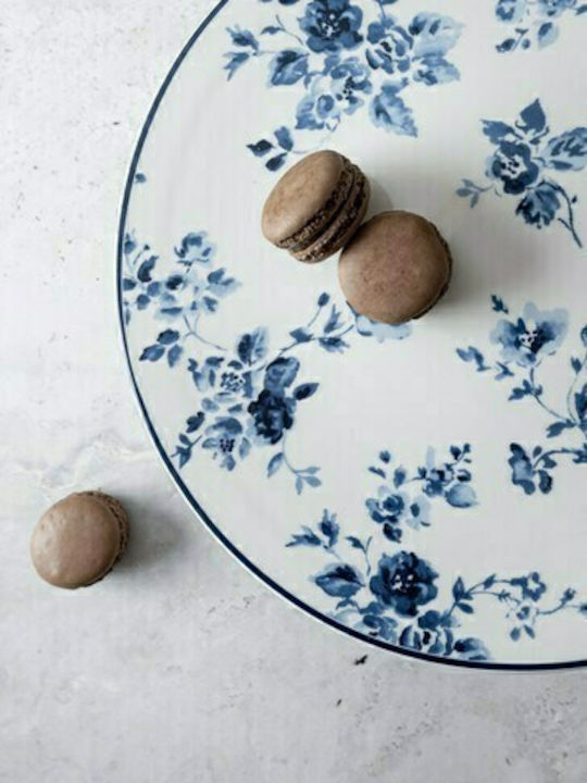 Laura Ashley China Rose Porcelain Cake Stand