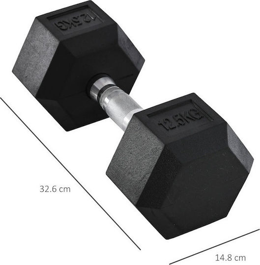HomCom Αλτήρας Εξάγωνος 1 x 12.5kg