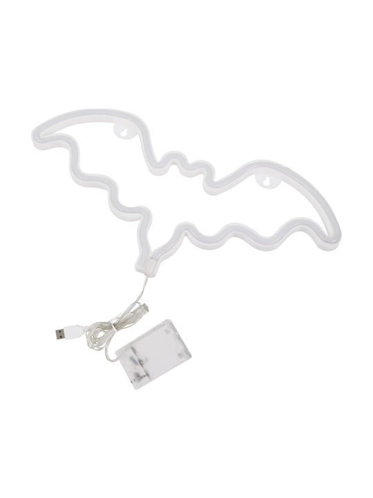 GloboStar Neon Διακοσμητικό Φωτιστικό Batman LED Φιγούρα 35.5x16εκ.