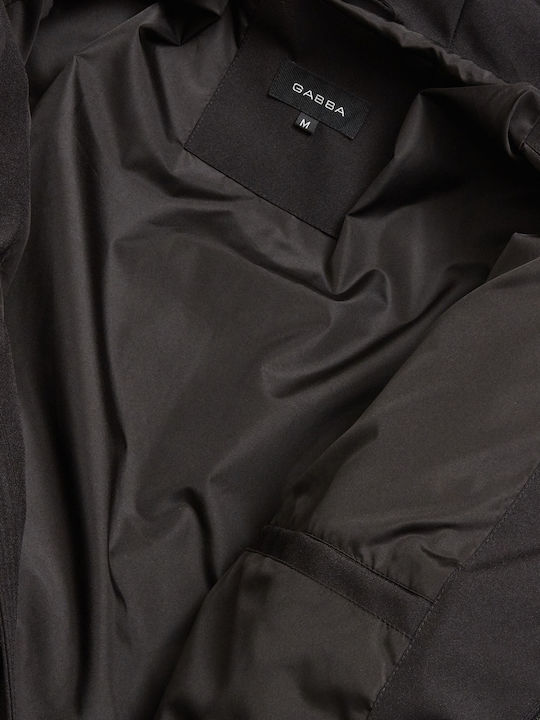 Χειμωνιάτικο Μπουφάν Παρκά Black / Grey