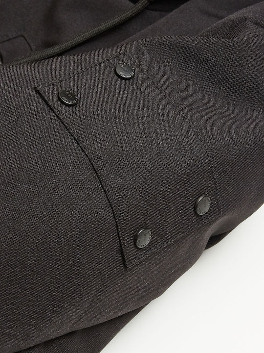 Χειμωνιάτικο Μπουφάν Παρκά Black / Grey