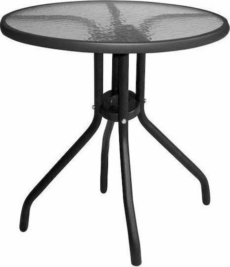 Dining Set For Small Outdoor Spaces Leon 3 Pieces Gray