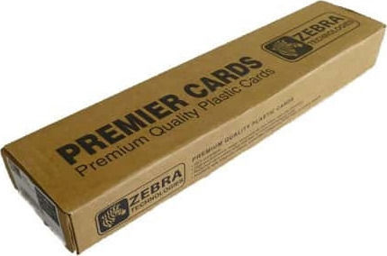 Zebra Premier Pvc Blank White Cards 30 Mil