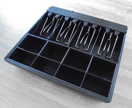 TE Tameiaki Express ΤΕ 535 Cash Register Insert Tray with 8 Coin Slots and 4 Slots for Bills 31.5x30.8x5.6cm