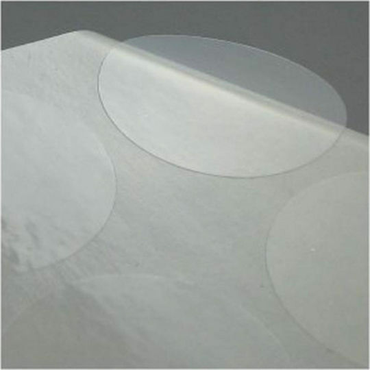 Stef Labels Round Small Adhesive Transparent Label 19mm 800pcs