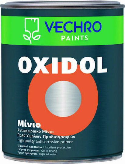 Vechro Oxidol Minio Grundierung Leistungsstarker Korrosionsschutzprimer Orange Geeignet für Metall 0.75Es