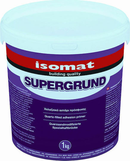 Isomat Isomat Supergrund Αστάρι Κόκκινο Κατάλληλο για Δομικά Υλικά 1kg