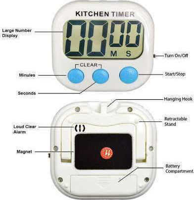 Countdown Electronical Kitchen Timer
