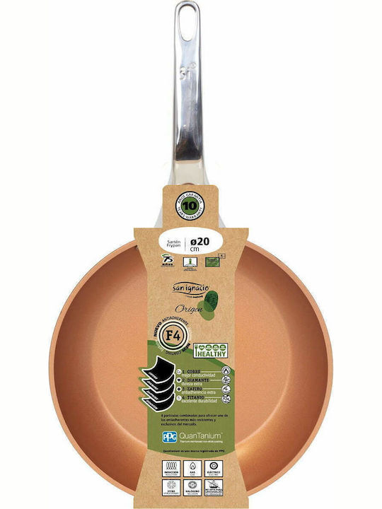 San Ignacio Origen Pan made of Aluminum with Non-Stick Coating 20cm