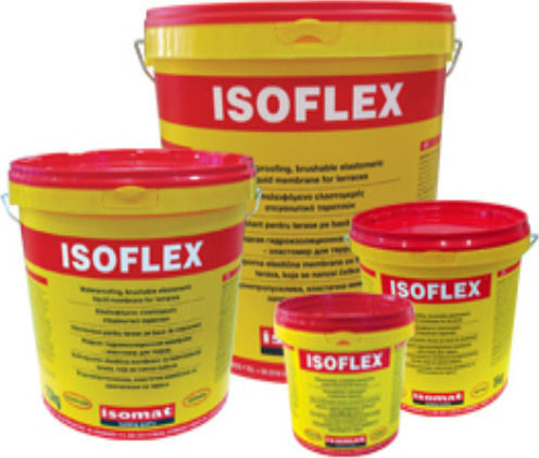 Isomat Isoflex Еластомерен Акрил Нанасяемо Уплътнително 2 Компоненти 15кг Бял