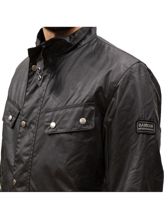 Duke Wax Winter Jacket Waterproof and Windproof Black