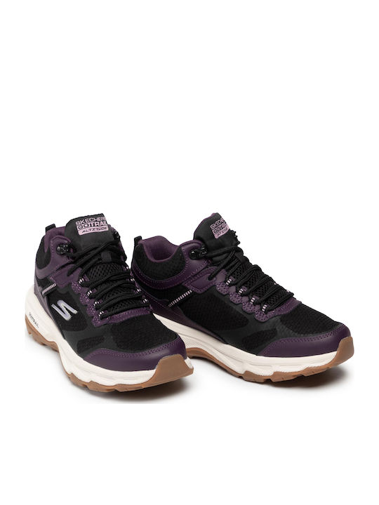 Skechers Highly Elevated Γυναικεία Ορειβατικά Παπούτσια Μαύρα