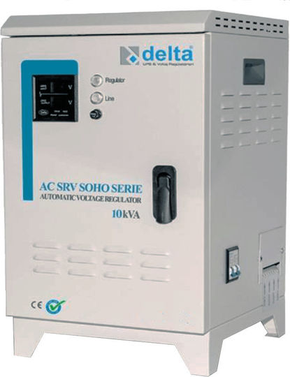 Delta SRV Soho 1110 Σταθεροποιητής Τάσης Servo 10000VA