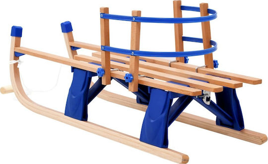 vidaXL 91458 Wooden Folding with Backrest 110cm