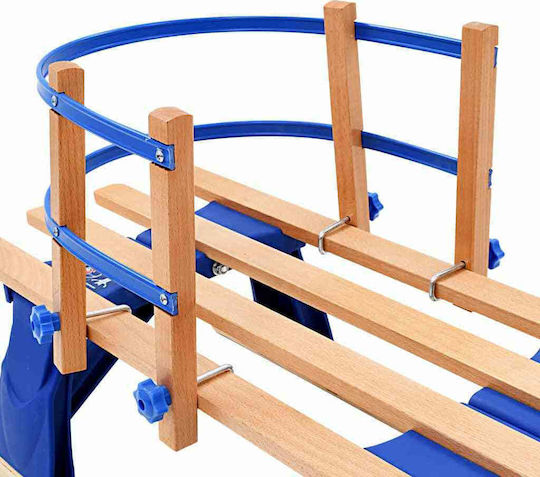 vidaXL 91458 Wooden Folding with Backrest 110cm