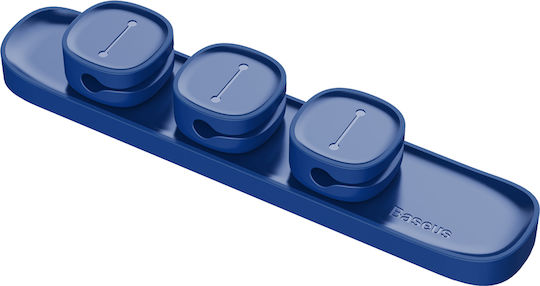 Baseus ACWDJ-03 Cable Clips 1pc Blue