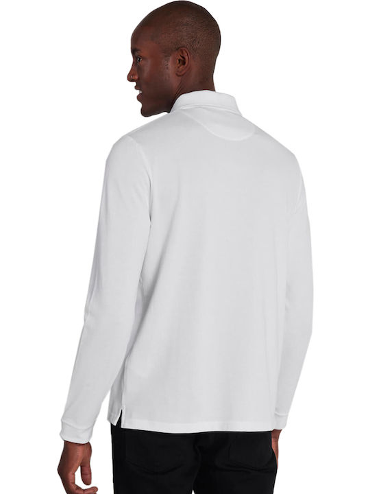 Lyle and Scott Men's Long Sleeve Blouse Polo White