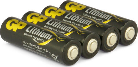 GP Batteries Lithium-Batterien aus Lithium AAA 1.5V 4Stück
