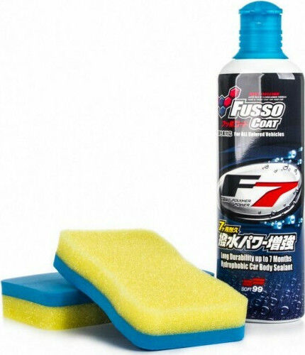 Soft99 Fusso Coat F7 Black & Dark Paste Wax for Car Body 300ml