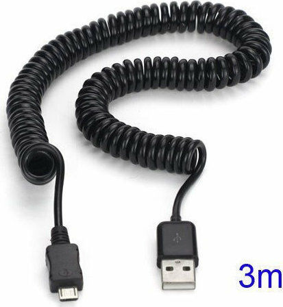 USB 2.0 Cable USB-A male - micro USB-B male 3m