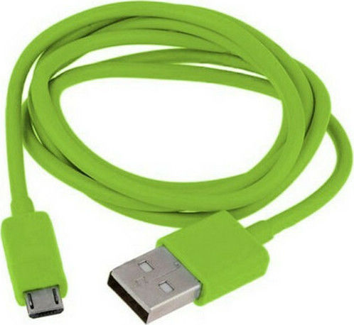 Volte-Tel Regulär USB 2.0 auf Micro-USB-Kabel Grün 1m (8112065) 1Stück