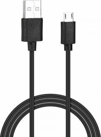 LogiLink Regular USB 2.0 to micro USB Cable Μαύρο 1m