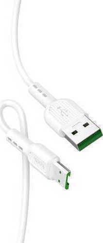 Hoco Regular USB 3.0 to micro USB Cable Λευκό 1m (X33)