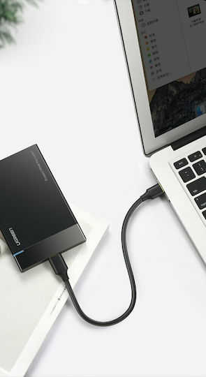 Ugreen Regular USB 3.0 to micro USB Cable Μαύρο 1m (10841)