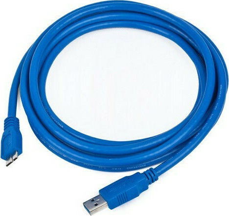 Cablexpert Regular USB 3.0 to micro USB Cable Μπλε 1.8m (CCP-MUSB3-AMBM-6)