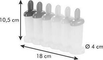 Tescoma Mini Bambini Backform Eiscreme / Eislutscher Kunststoff 6 Plätze 6cm