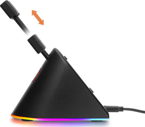 Deltaco Mouse Bungee GAM-044-RGB Black