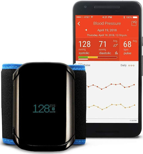 A&D Electronical Blood Pressure Monitor Wrist with Arrhythmia Detection & Bluetooth UB-1100BLE