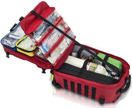 Elite Bags Rucsac Medical Prim Ajutor Paramed’s În Culoare Roșie