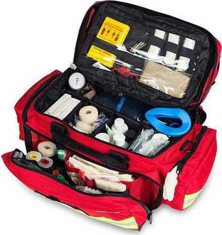 Elite Bags Emergency's Medical Insulated First Aid Rucksack Red