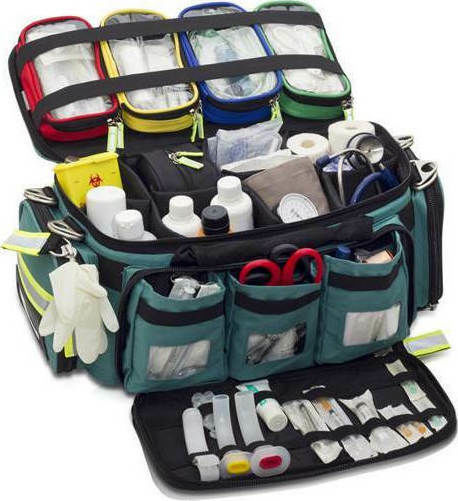 Elite Bags Medizinischer Rucksack Erste Hilfe Extreme's in Grün Farbe